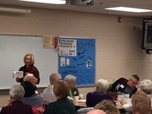 IFL Executive Director, Maggie Dewitte had the opportunity to speak to the Sensational Seniors at St. Francis of Assisi Parish. She was able to talk about the great education Iowans for LIFE is offering through the many events we attends. It was both educational and uplifting! 