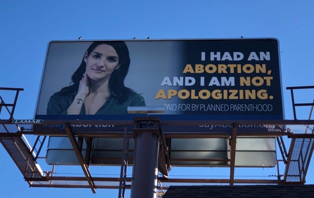 pro life billboard campaign