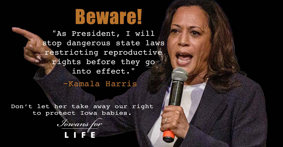 Kamala Harris’ plan to shut down the pro-life movement