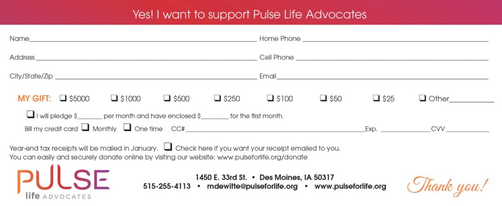pulse pledge card.indd