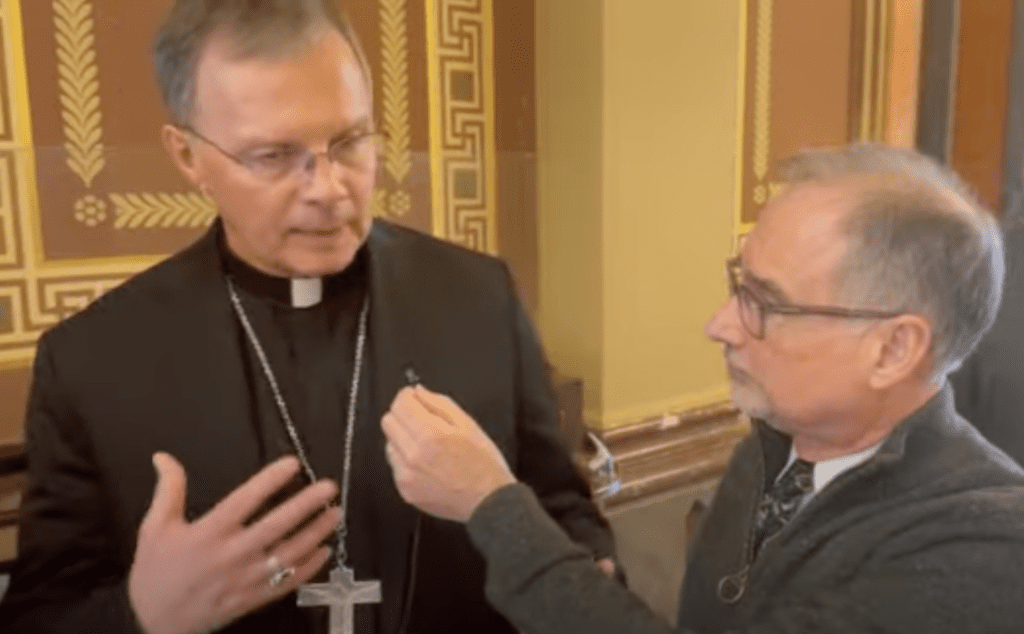 Tom Quiner interviews Bishop Joensen