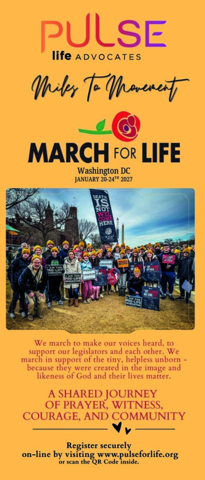 pamphlet print the really ready completed of MARCH FOR LIFE 2027